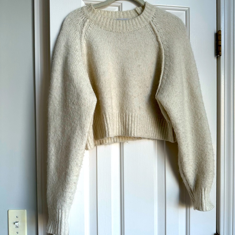Cream Crewneck Sweater